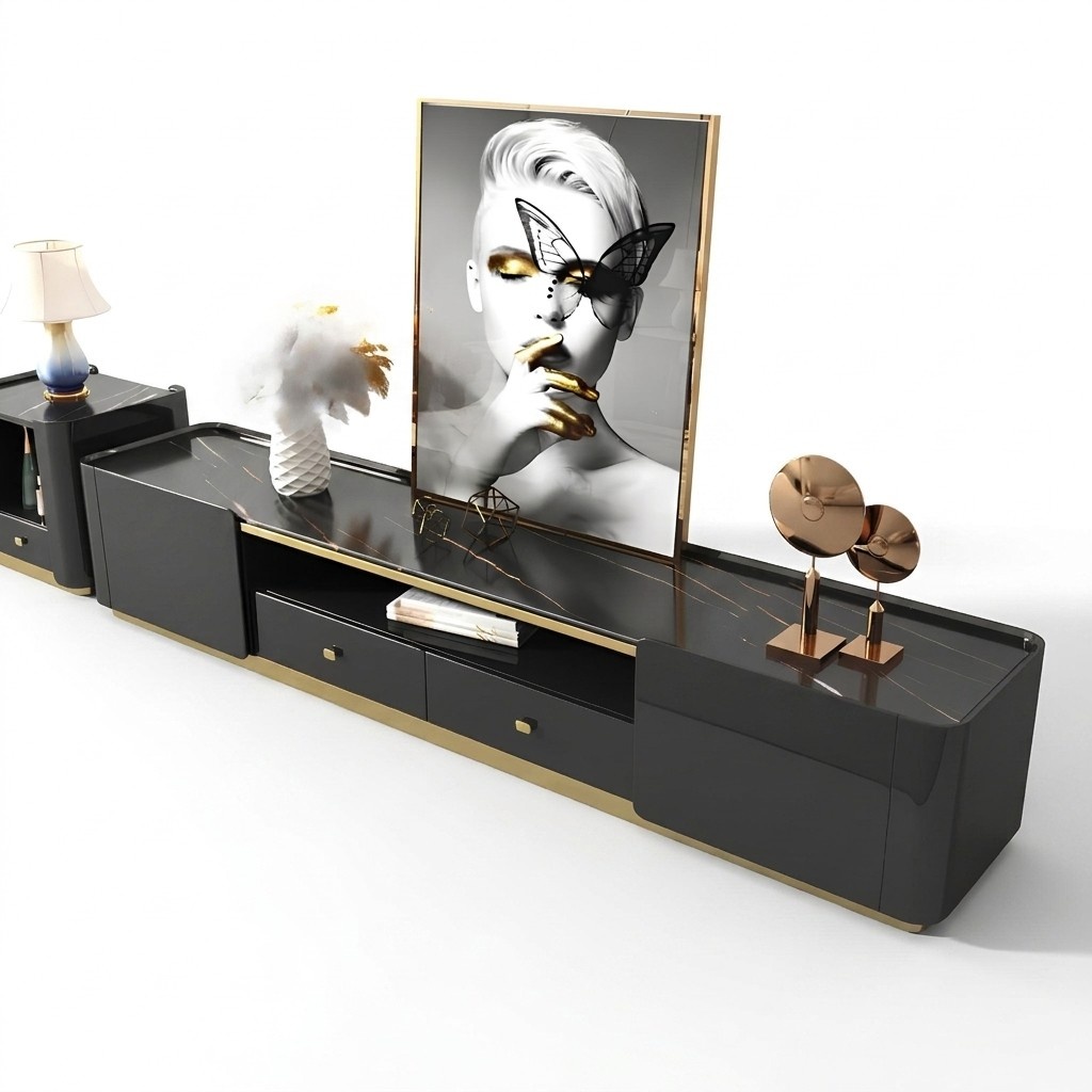 Konsolen Tisch Design Möbel Sideboard Medusa Luxus Wohnzimmer