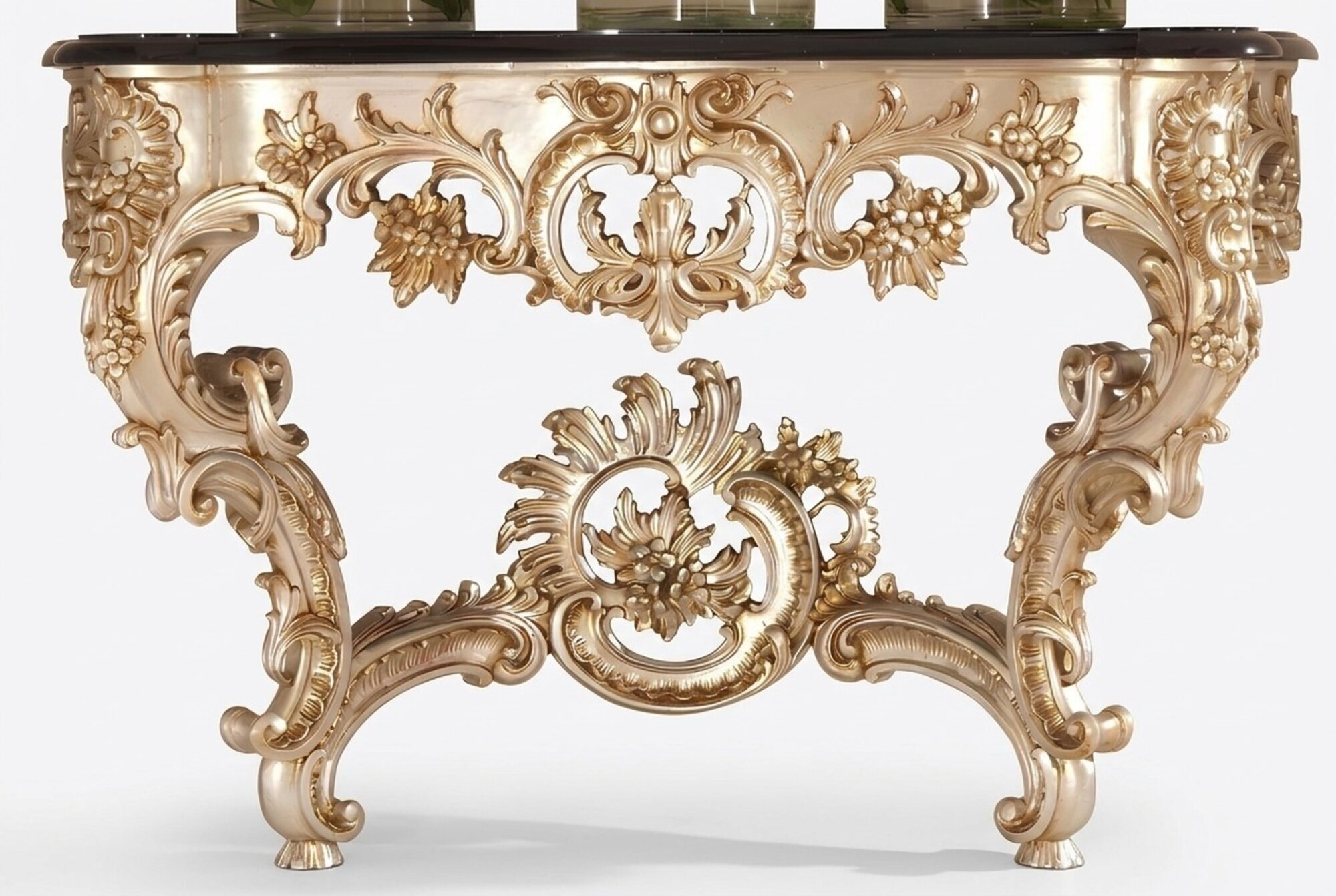 Konsolentische Möbel Konsole Holz italienisches Wohnzimmer Kommode Italienische
