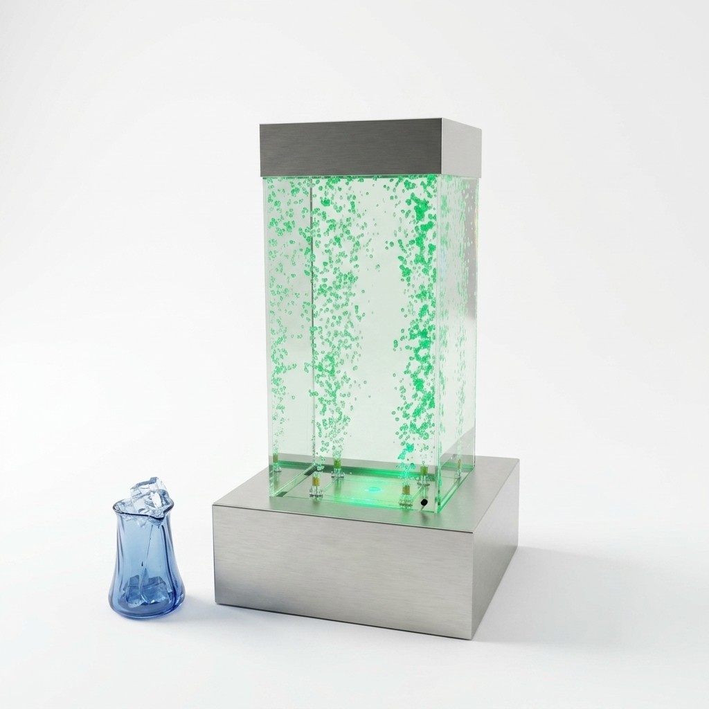led säule tisch wassersäule säulen dekoration bar laden theken wasser