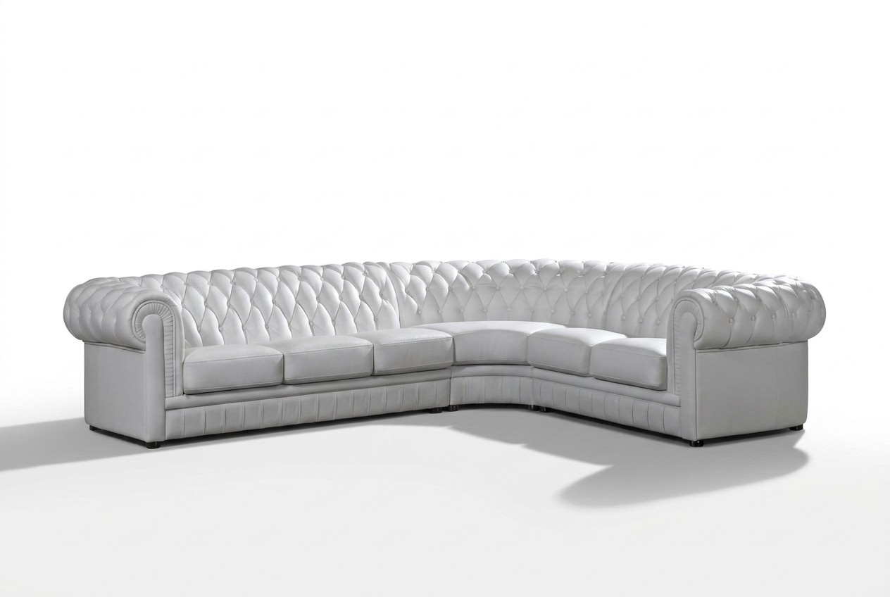 Ledersofa Ecksofa Couch Chesterfield Polster Eckgarnitur Sofa Couchen