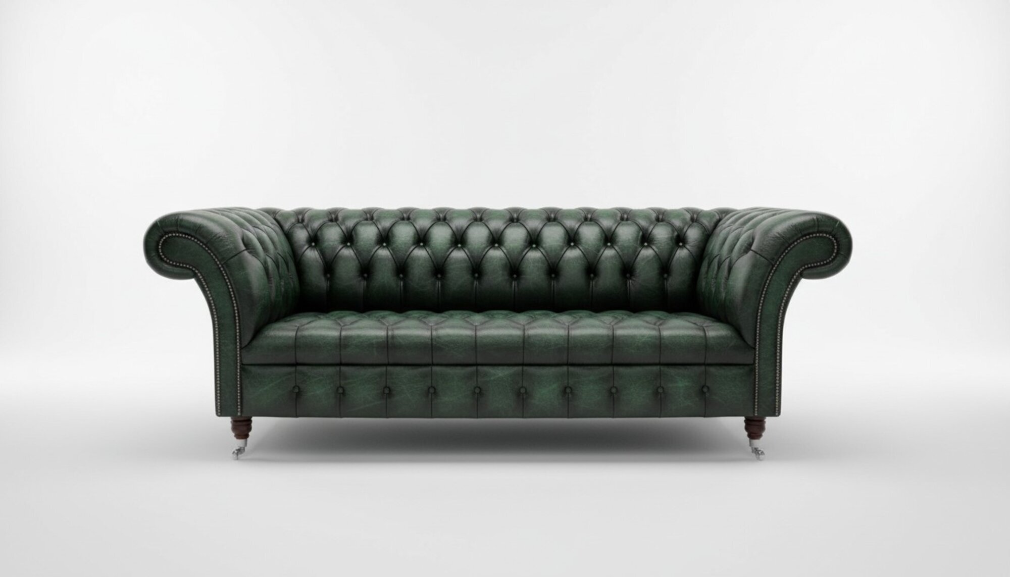 Ledersofa Sofa Couch Polster Garnitur 3 Sitzer Sofas Couchen