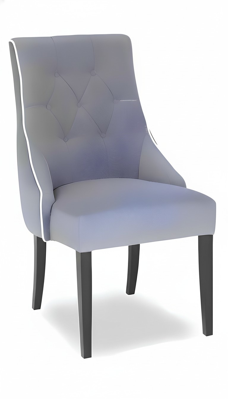 Lehn Stuhl Restaurant Industrie 2x Designer Stühle Sitz Polster Chesterfield