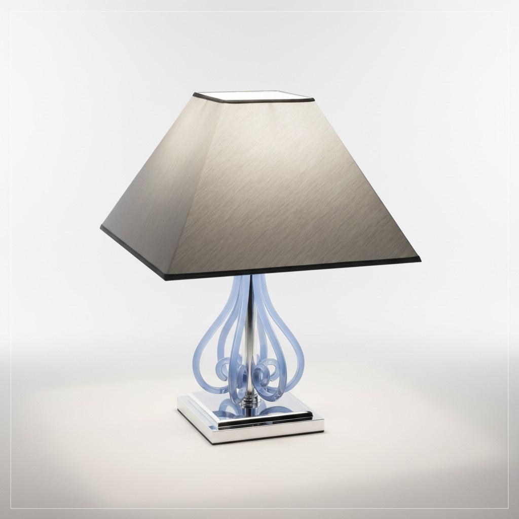 Leuchte Kristall Lampe Tischlampe Elite Bohemia Steh Nachttisch Neu