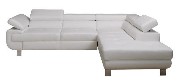 Ecksofa Sofa Couch Wohnlandschaft Garnitur Polster Ecke Schlafsofa