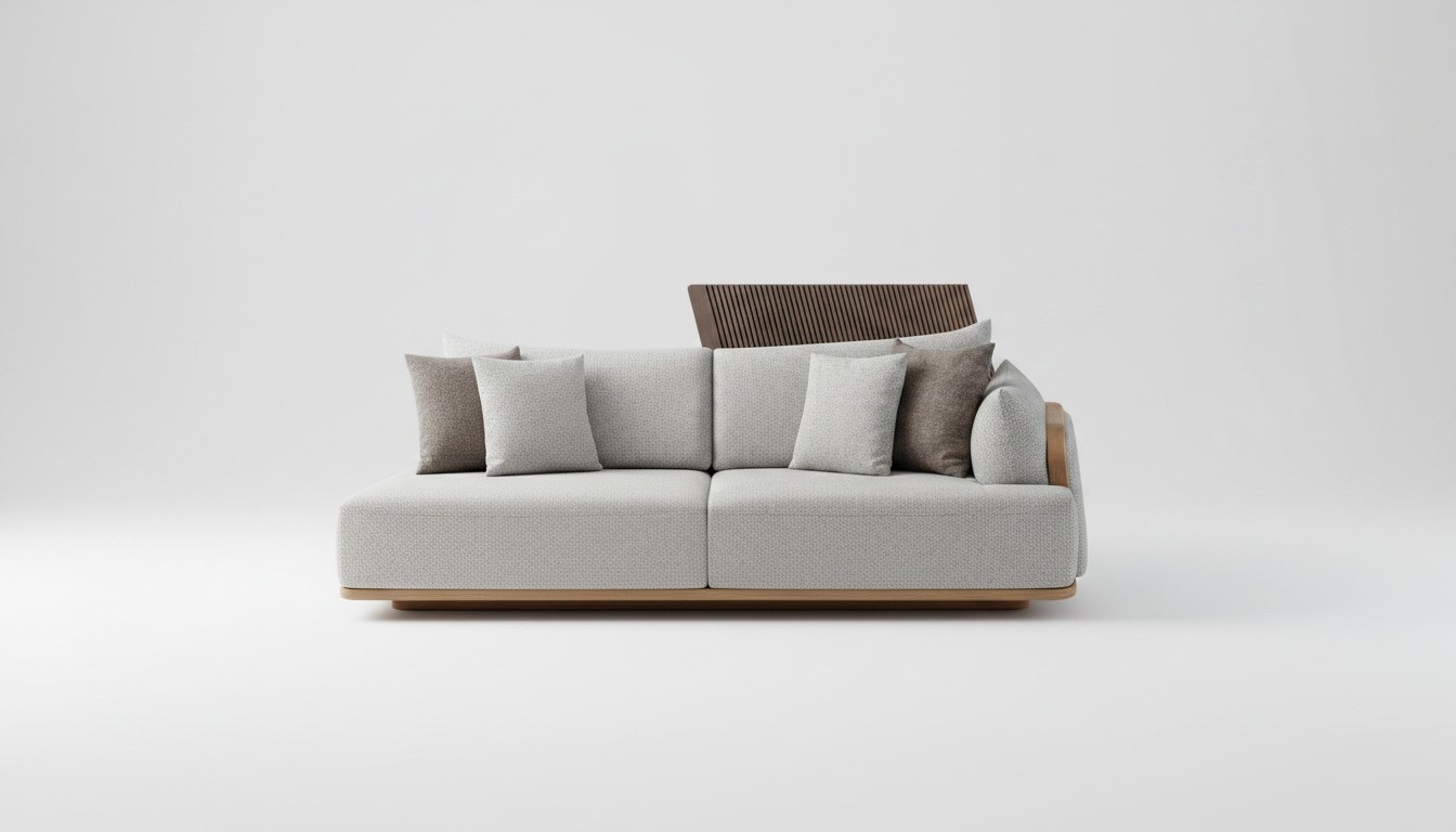 Luxuriöse 3-Sitzer Sofa Helles Farbe Modern Möbel in Wohnzimmer Neuheit
