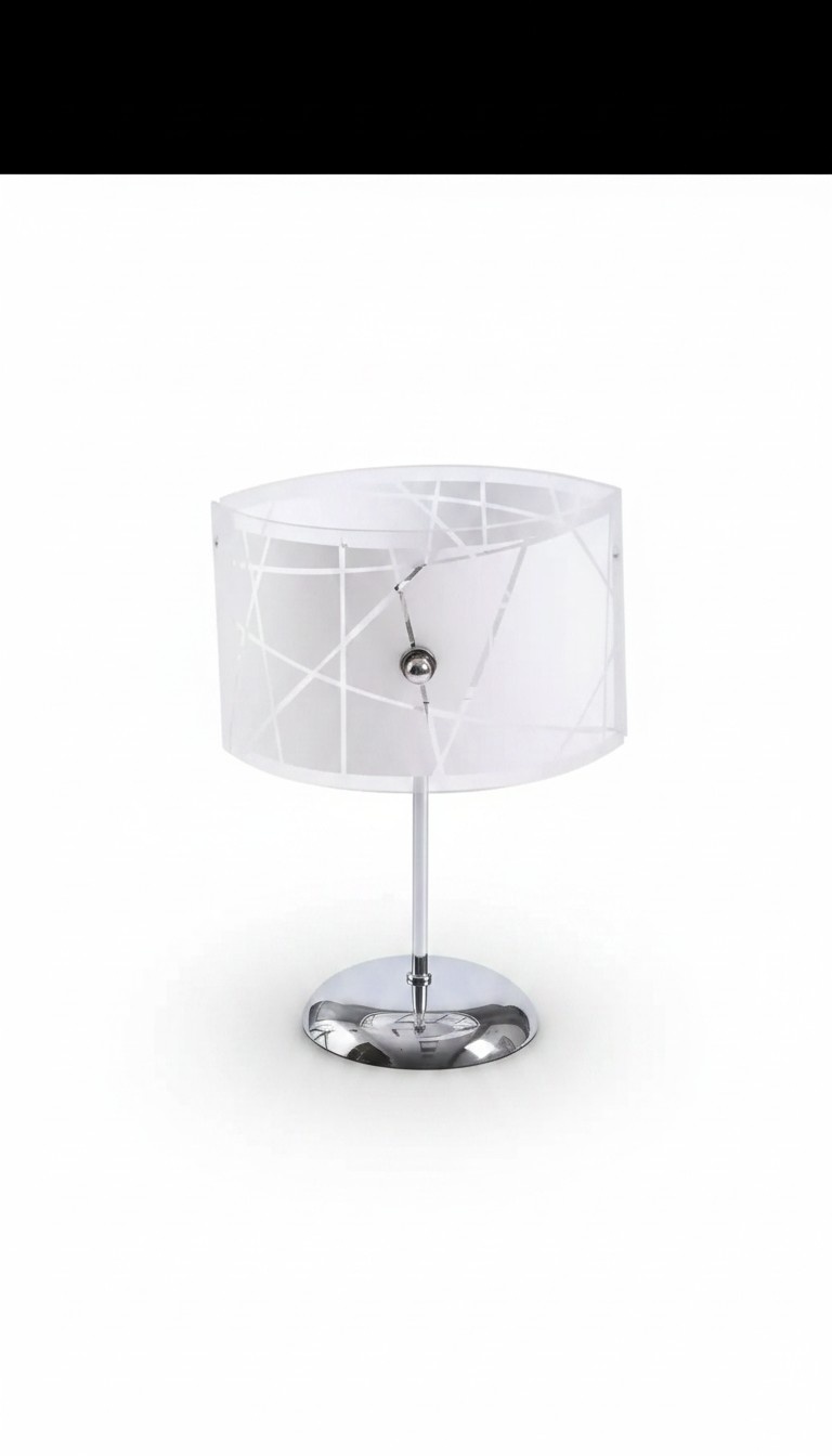 Luxuriöser Moderner Kronleuchter Kristall Kronleuchter Weiß Tischlampe Neu