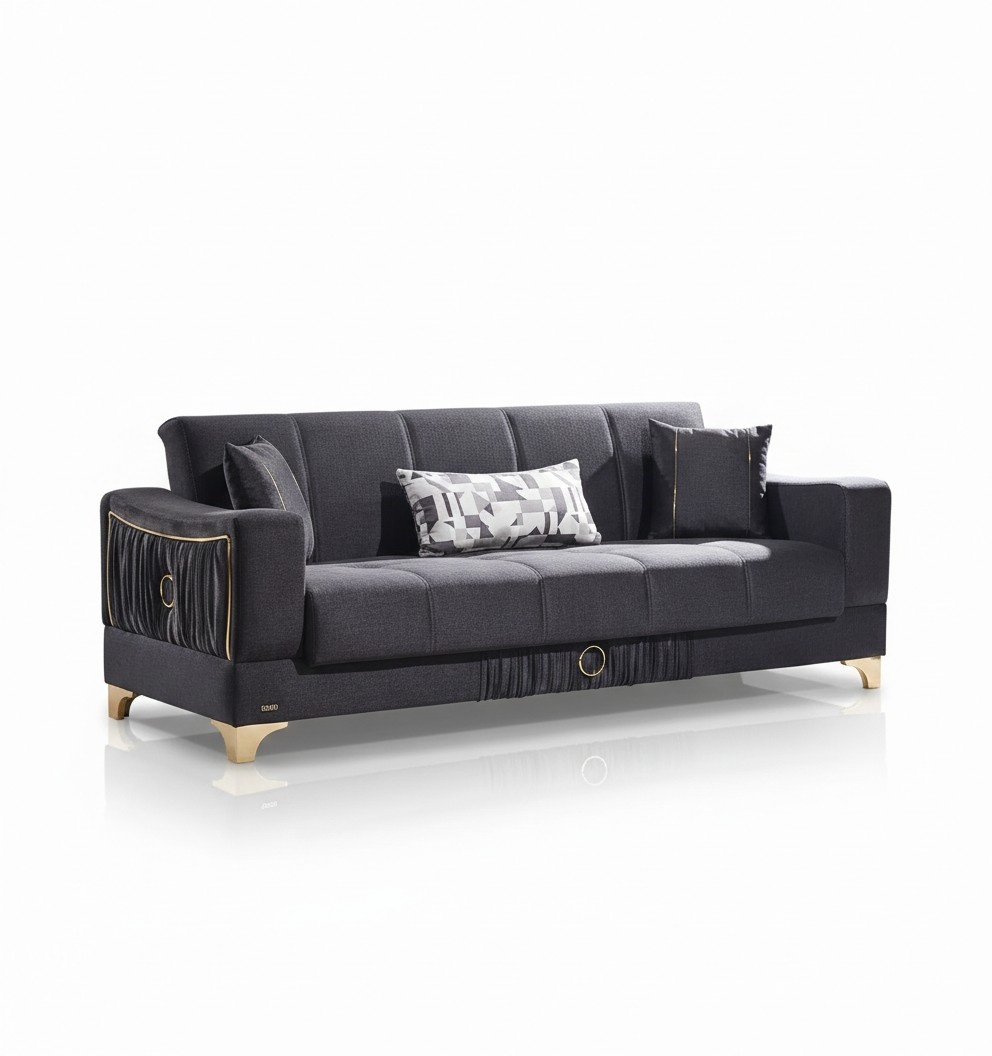 Luxury sofa 3-Sitzer couch sitzmöbel polstersofa loungesofa armlehne