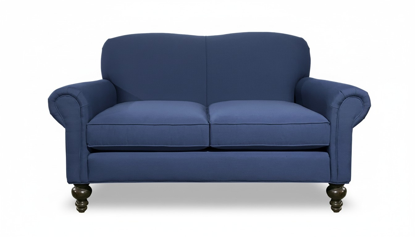 Luxus 2 Sitzer Chesterfield Neu Couch Polster Sofa Textil Stoff Couchen Garnitur