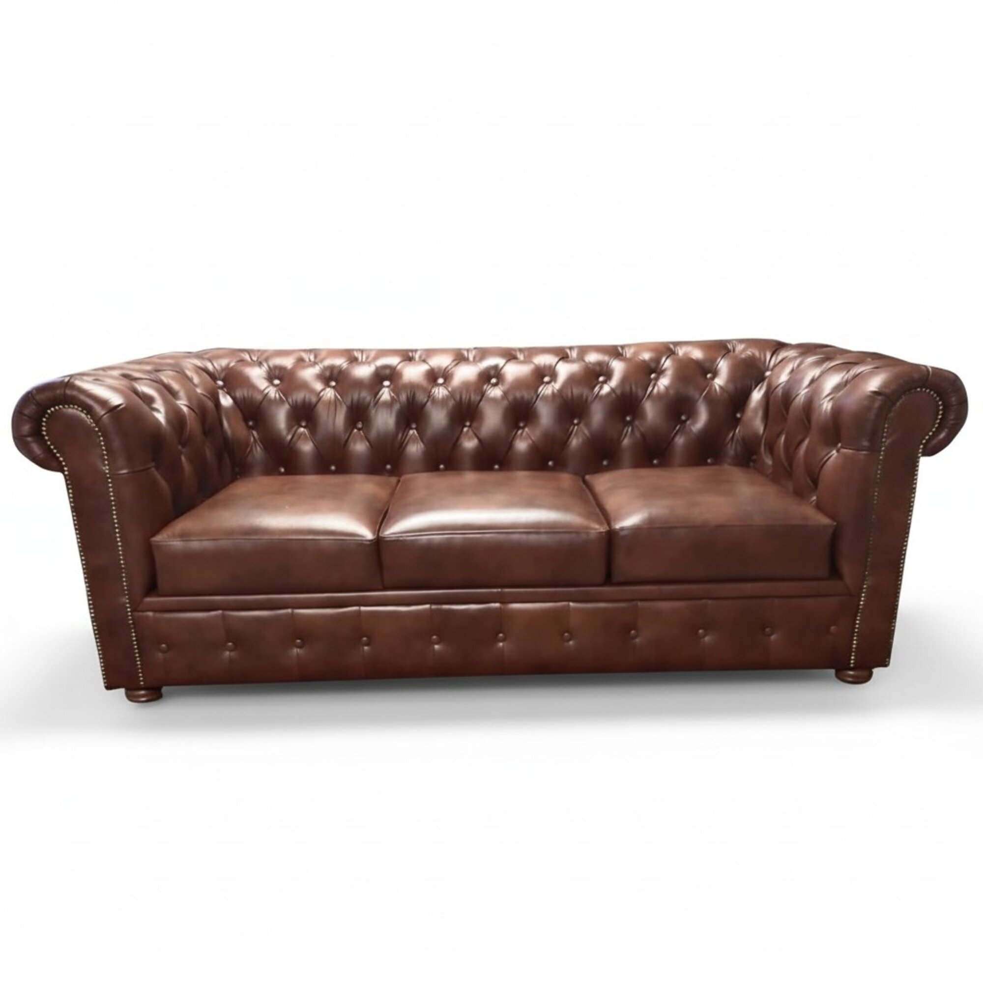 Luxus Chesterfield Sofa 3 Sitzer Couchen Lounge Sofas Couch 230cm Stoff