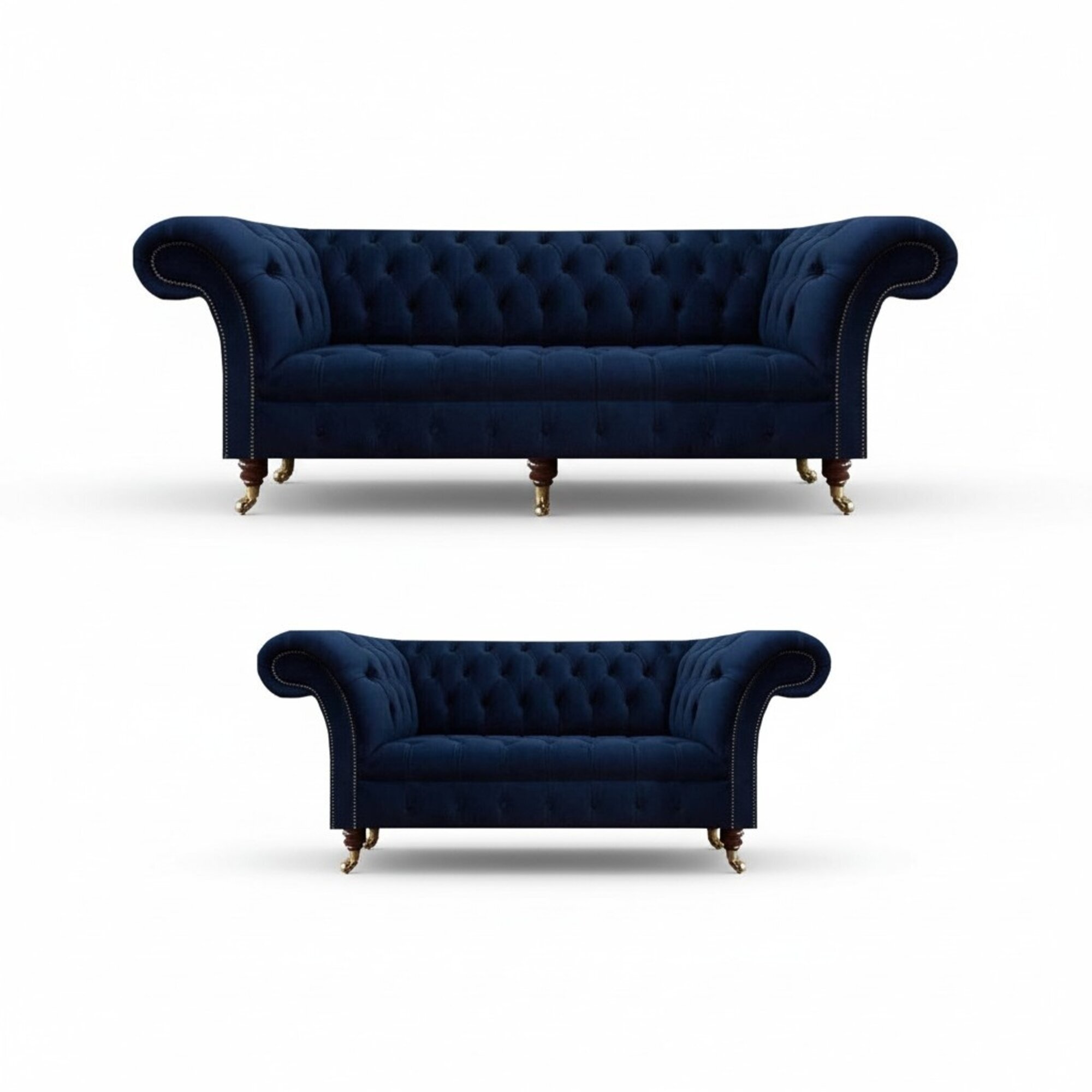 Luxus Design Möbel Set Dreisitzer Sofa Zweisitzer Couch Komplett Wohnzimmer
