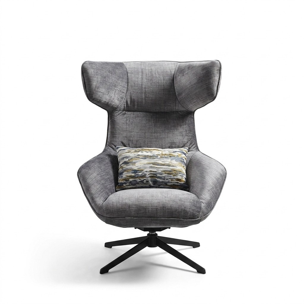 Luxus Design Möbel Stühle Moderner Deko Design Sessel Textil Wohnzimmer