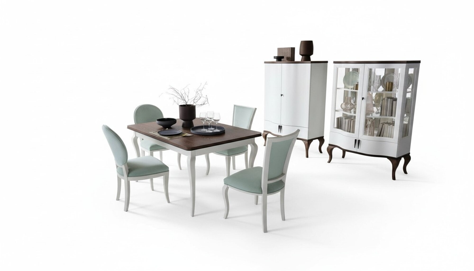 Luxus Designer Esstisch Holz Tisch Ausziehbar 140/330cm Wohn Esszimmer