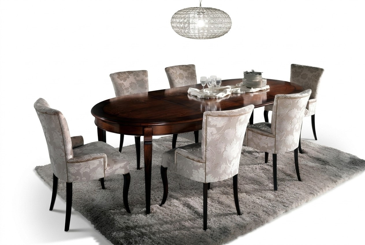 Luxus Esstisch Italienische Design Möbel Einrichtung Tische Massivholz Tisch