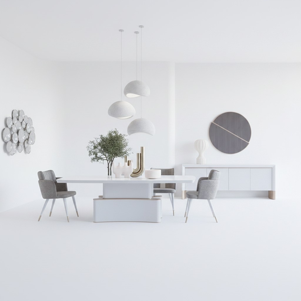 Luxus Esszimmer Set Esstisch Design Sideboard Modern Möbel Essgruppe