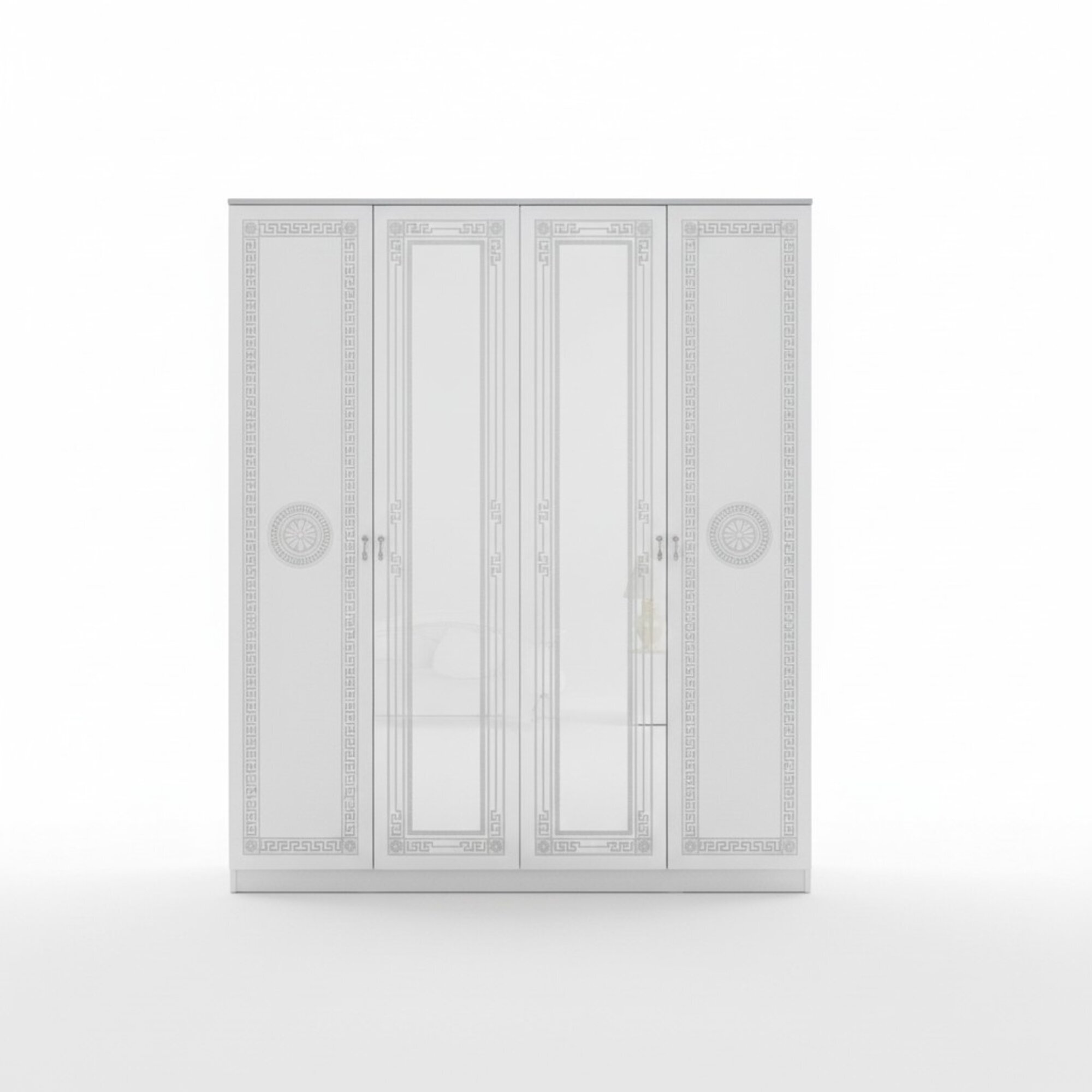 Luxus Kleider Schrank Deko Designer Hochglanz Kleiderschränke Möbel Wohnen