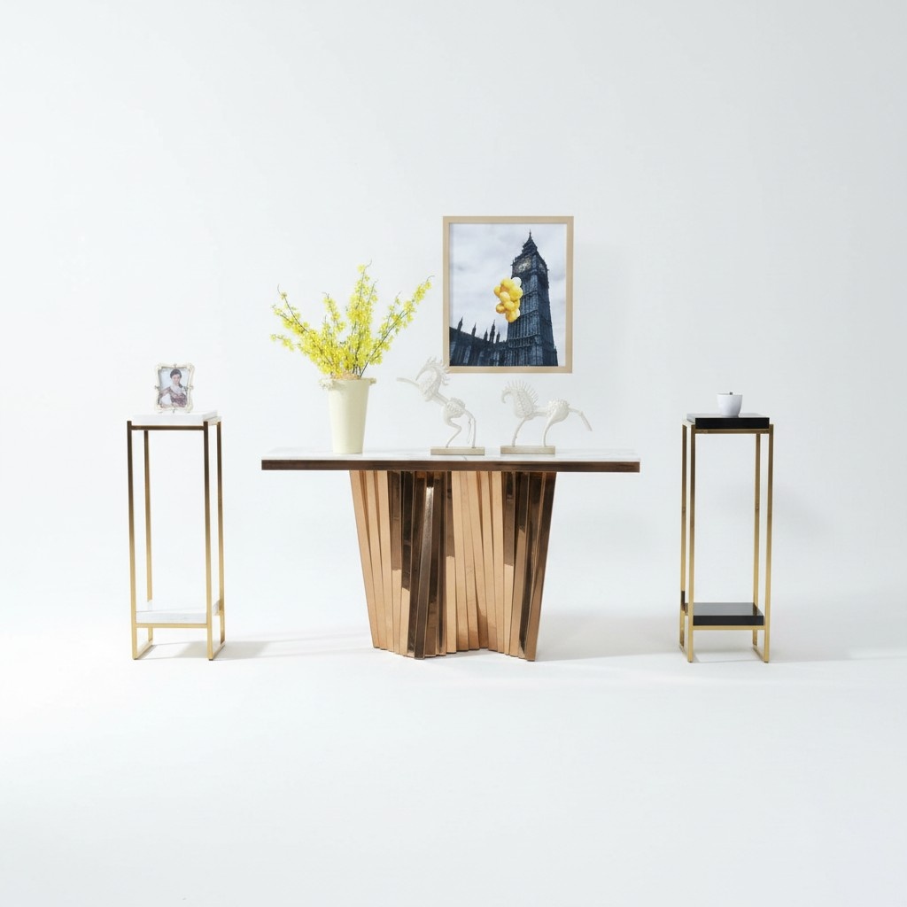 Luxus Konsolentische Luxus Sideboard Beistelltisch Anrichte Tisch Möbel