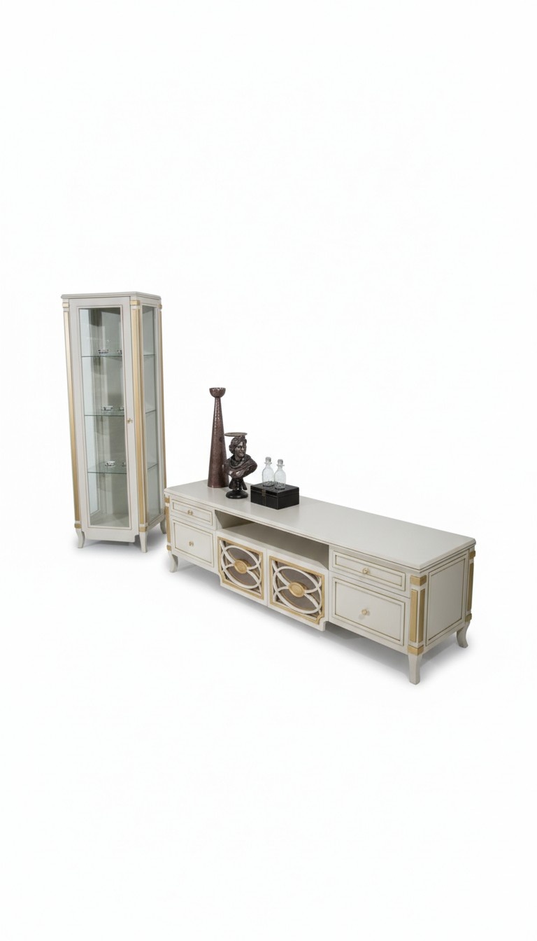 Luxus tv Schrank Lowboard rtv Möbel Rahmen Schränke Sideboard Barock