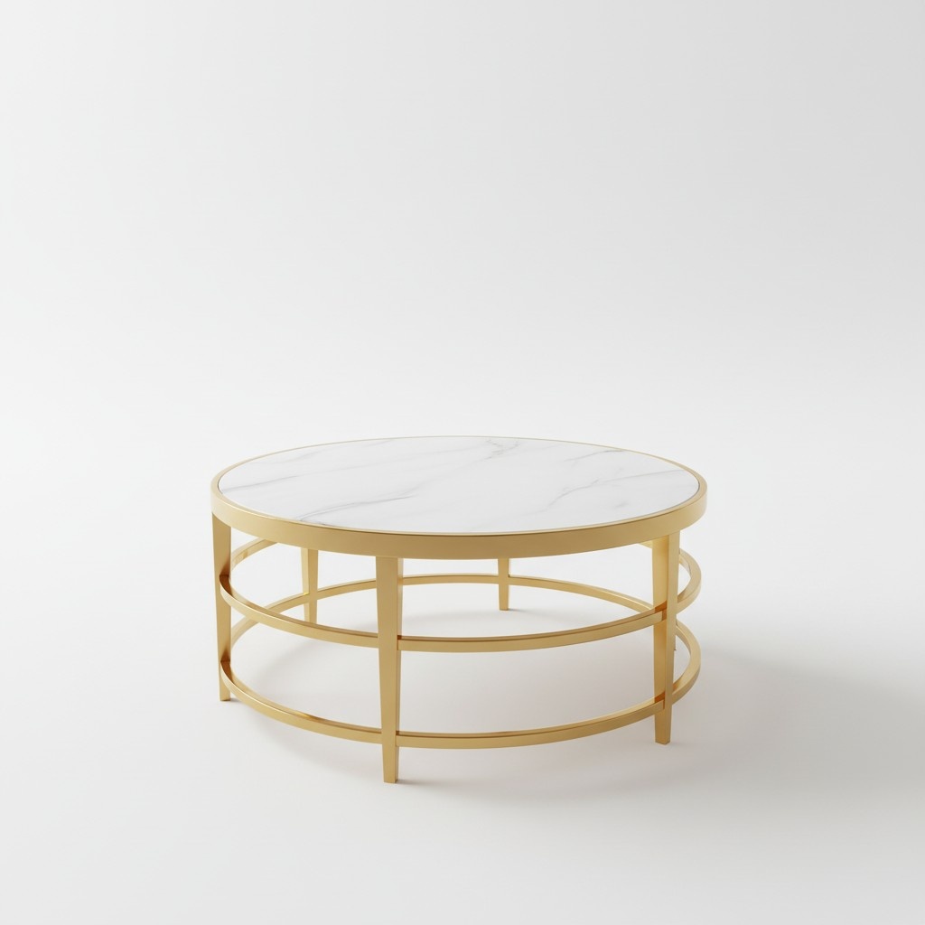 Luxus Wohnzimmer Couchtisch Edelstahl Hochglanz Tische Design Möbel