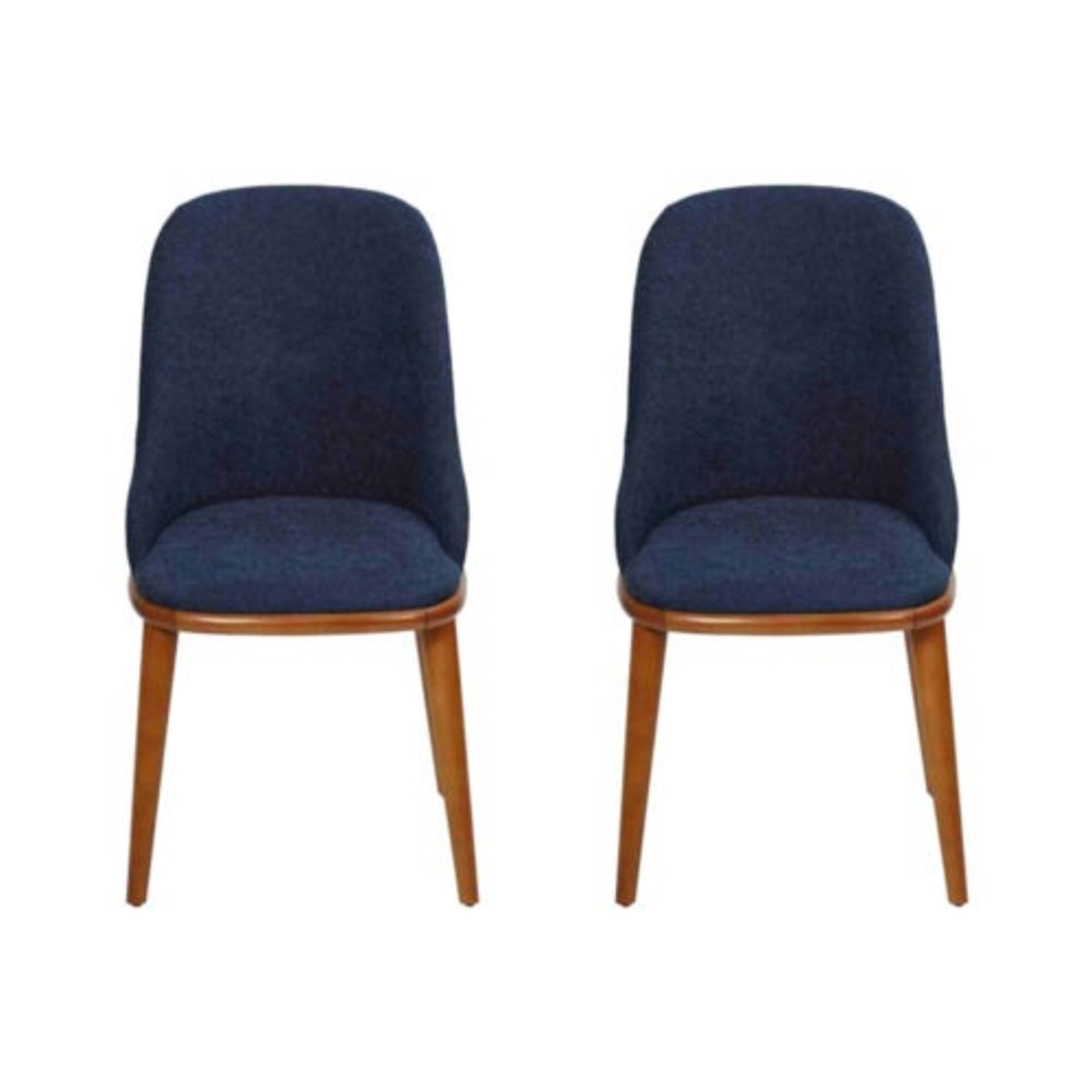 Stilvolle Blaue Esszimmer Stühle Designer Einrichttung Stuhl-Set Möbel