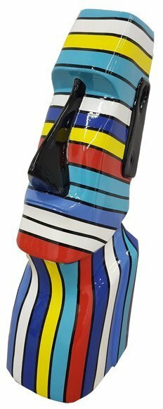 Moai Deko Figur Statue Skulptur 75 cm Figuren Skulpturen Statuen Moderne