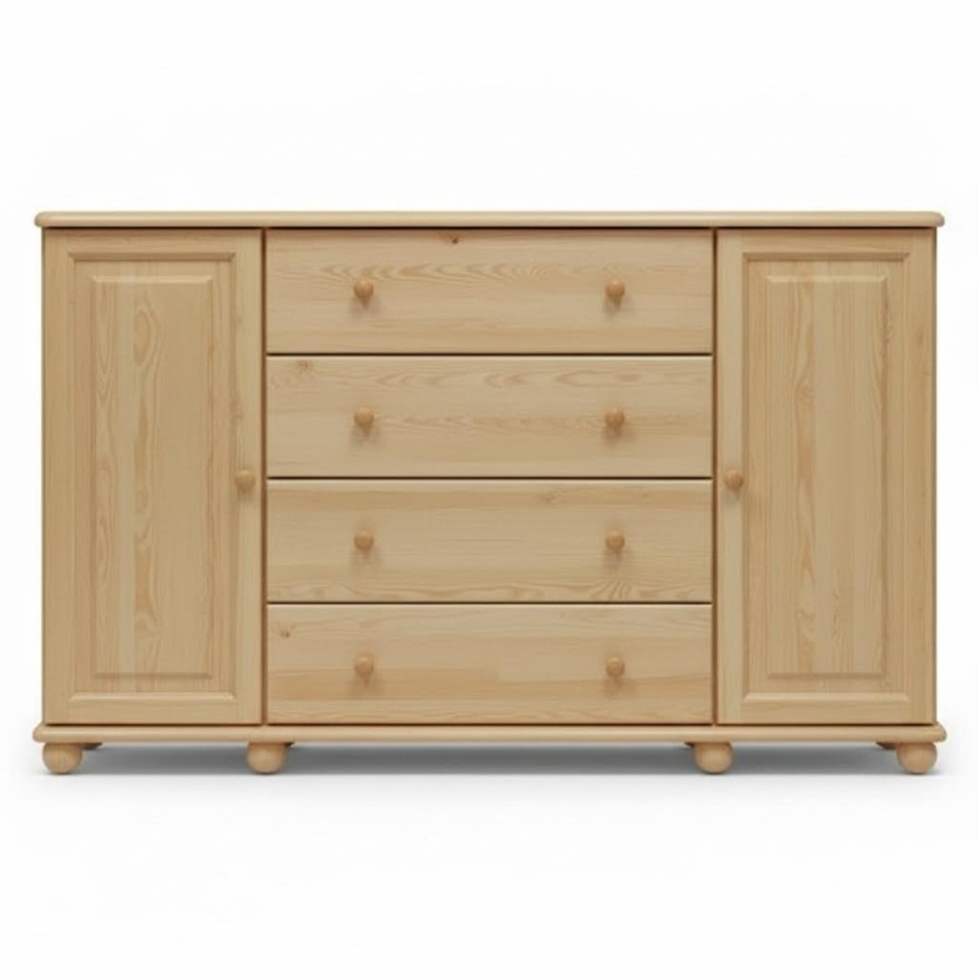 Massive Kommode Anrichte Sideboard Schrank Möbel Kommoden Echtholz Lowboard Neu