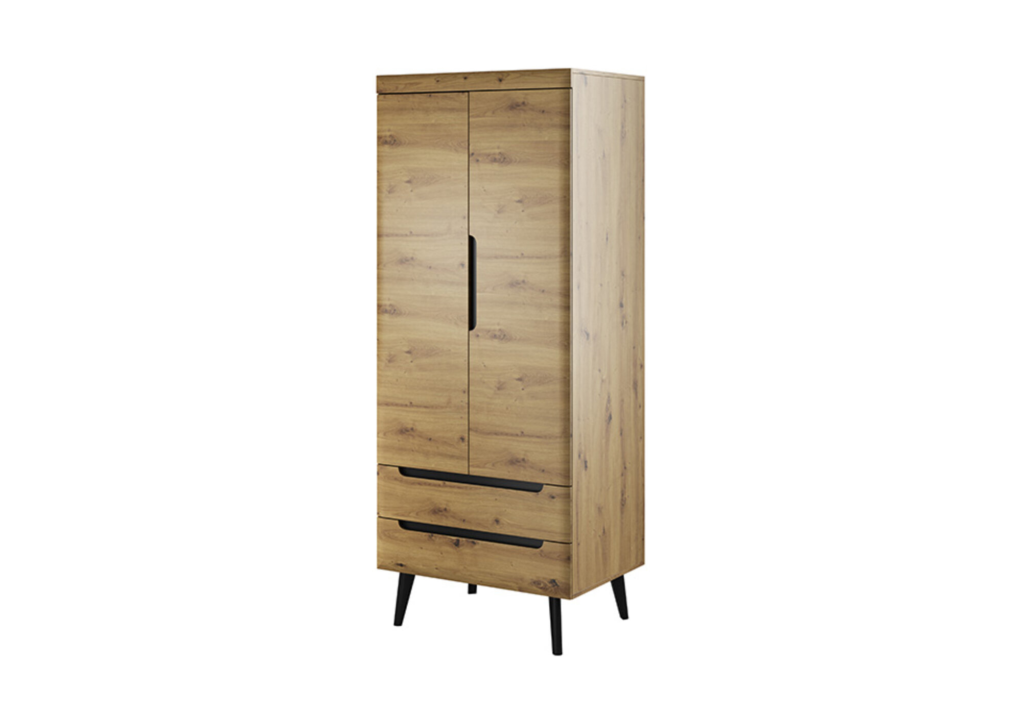 Mehrzweck 80cm Schrank Regal Aufbewahrungs Kleiderschrank Garderobe