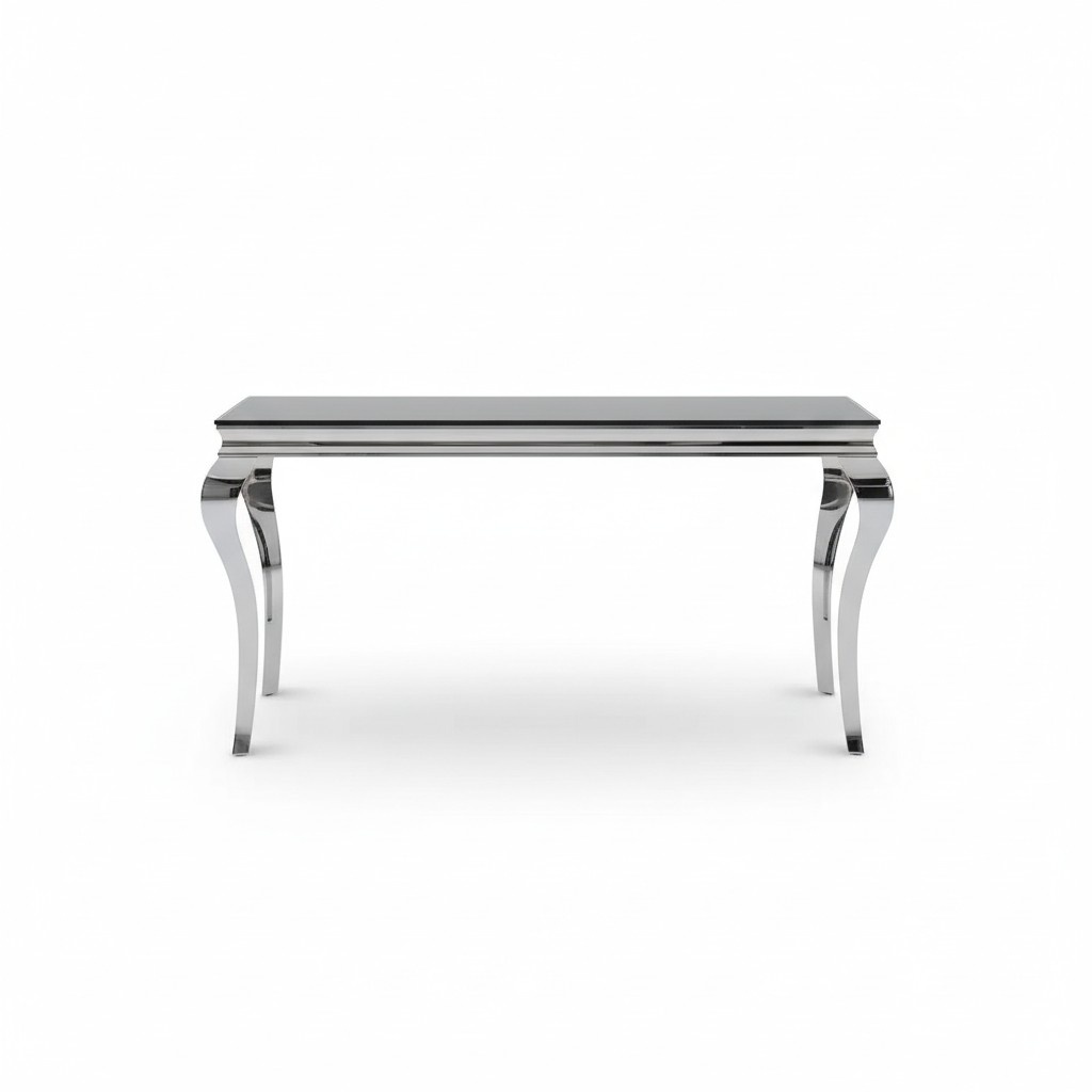 Metall Sideboard Edelstahl Konsolentische Sideboard Luxus Eichrichtung Möbel