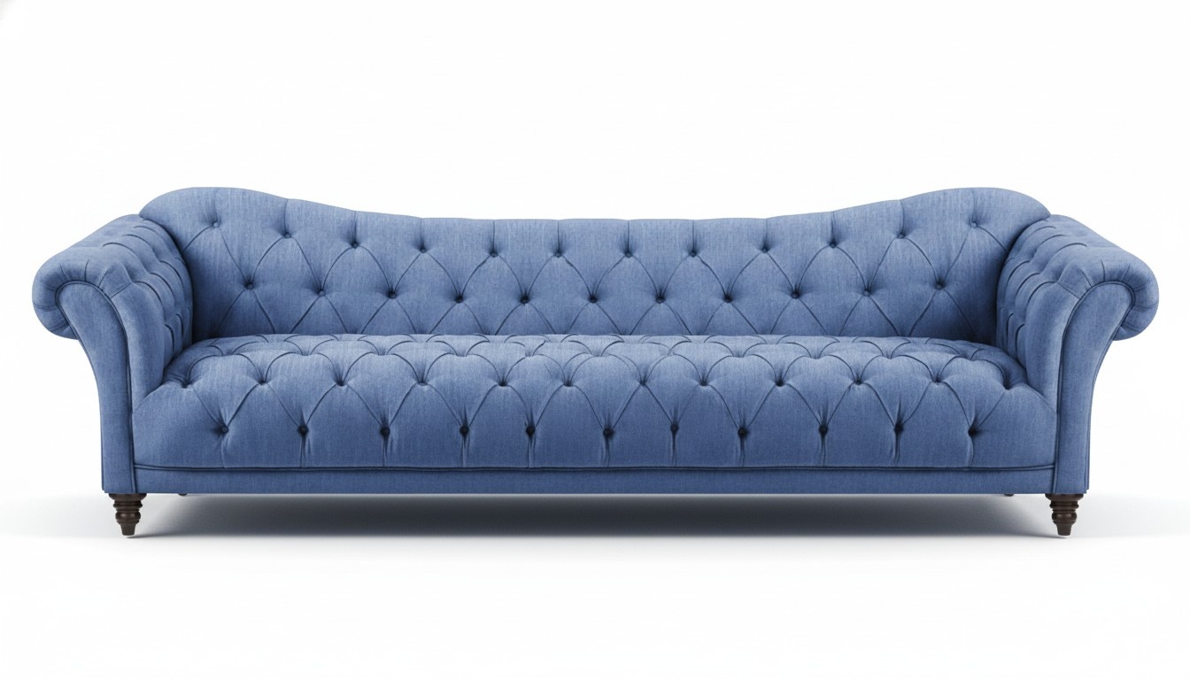 Modern Chesterfield Wohnzimmer Designer Luxus Sofa Viersitzer Couch