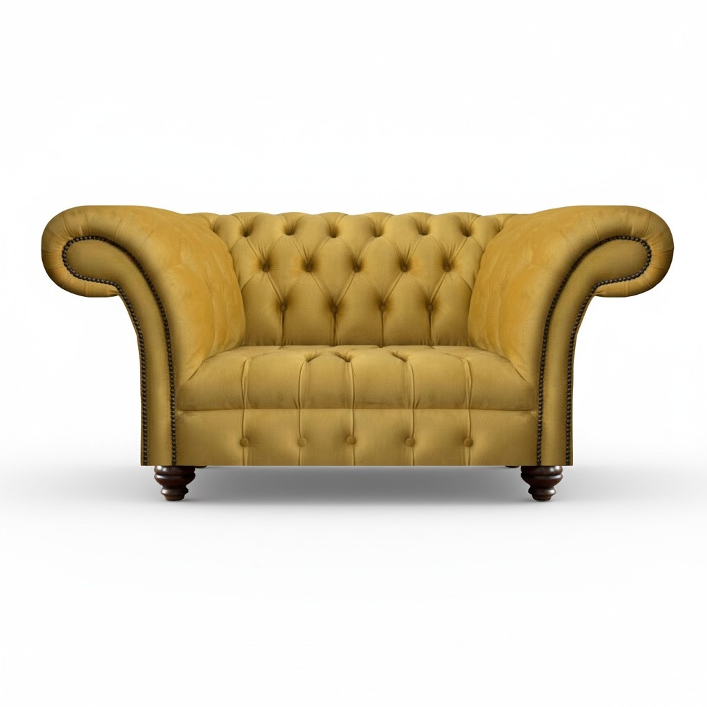 Modern Design Sofa Zweisitzer Couch Wohnzimmer Chesterfield Sitz Möbel