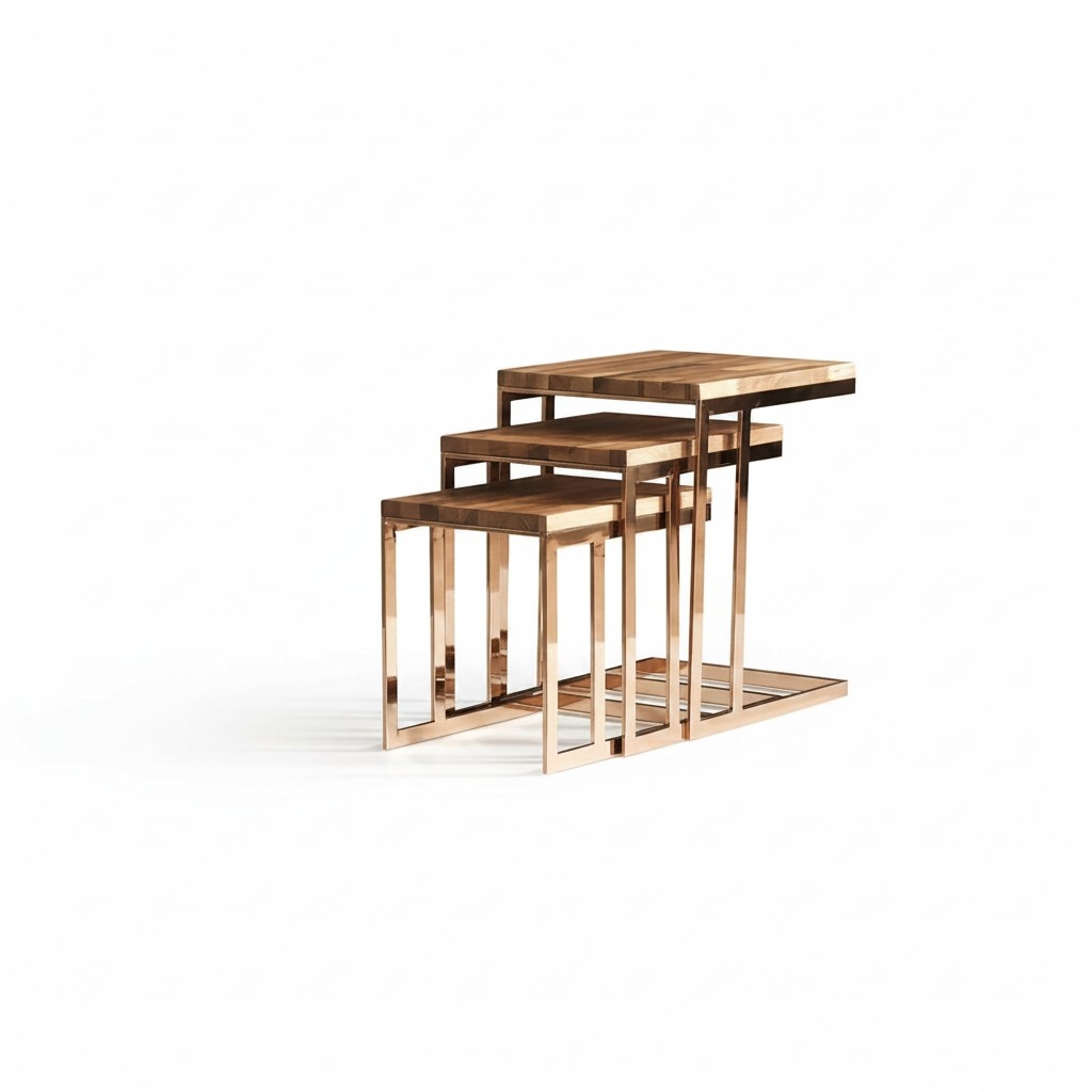 Modern Komplett 3tlg Beistelltisch Einrichtung Wohnzimmer Design Möbel