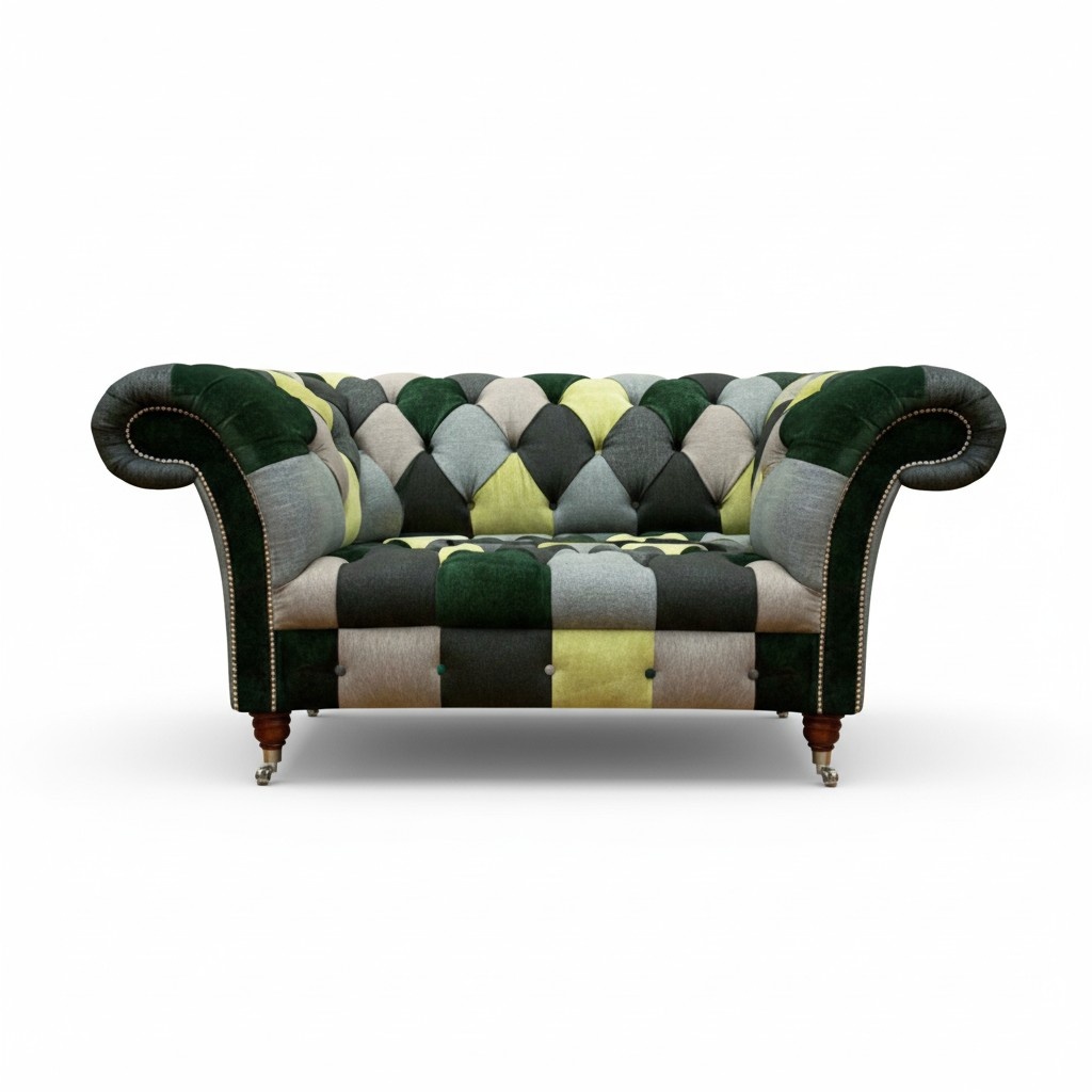 Modern Luxus Sofa Dreisitze Couch Wohnzimmer Mehrfarbig Polstermöbel