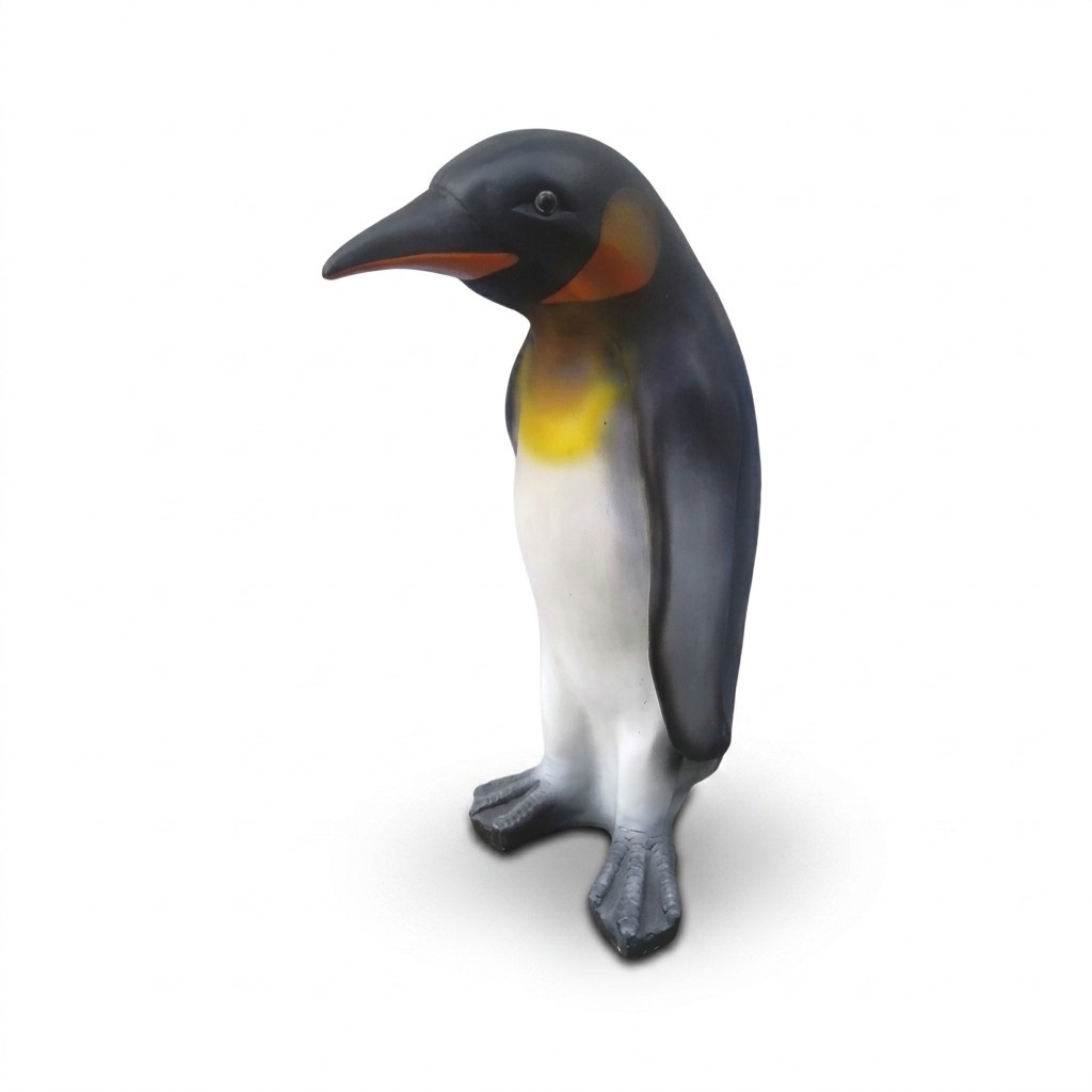 Moderne Pinguin Figur Kunststoff Zoo Garten Deko Dekoration 70 cm