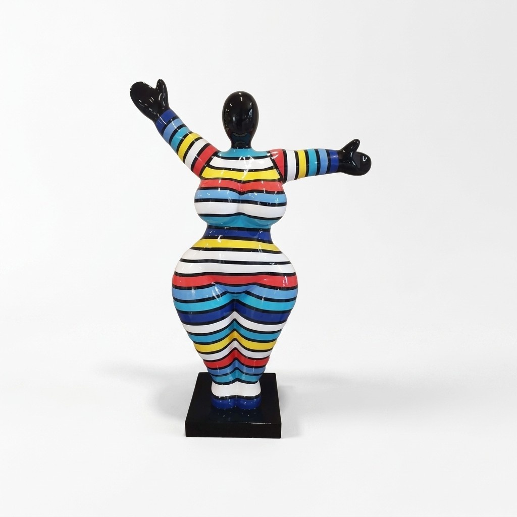 Moderne Wohnzimmer Dekoration Statue Figuren Skulpturen Bunte Deko