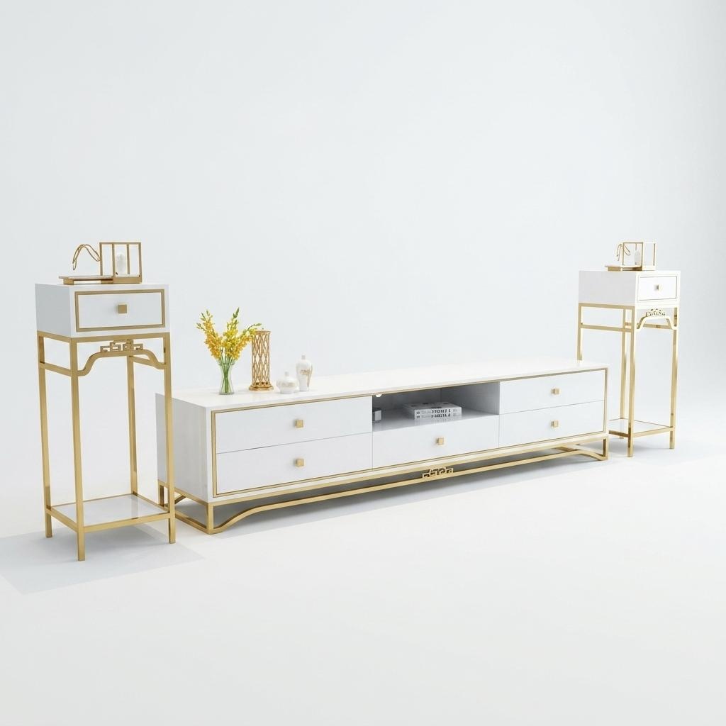 Modernes Design Wohn Wand Wohnzimmer Sideboard RTV Regal