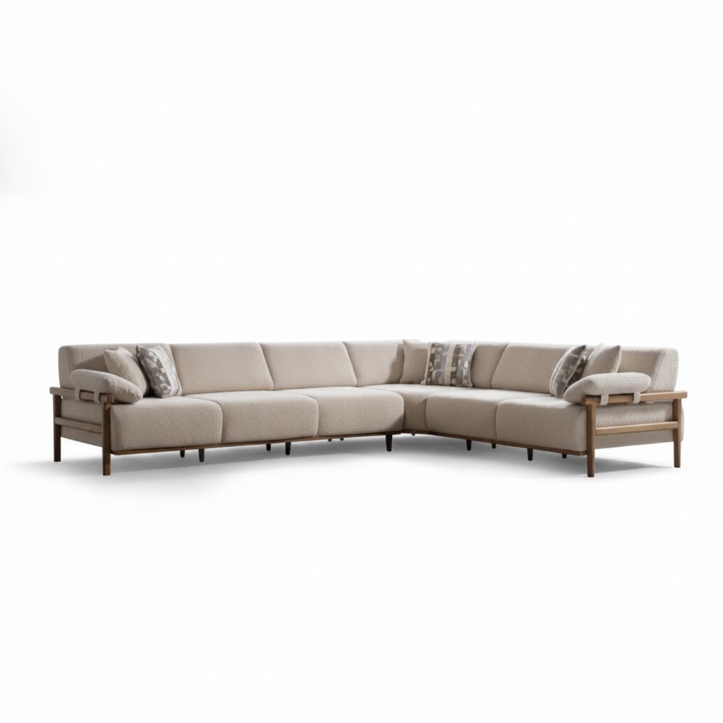 Modernes Ecksofa Harmonie aus Komfort und Stil