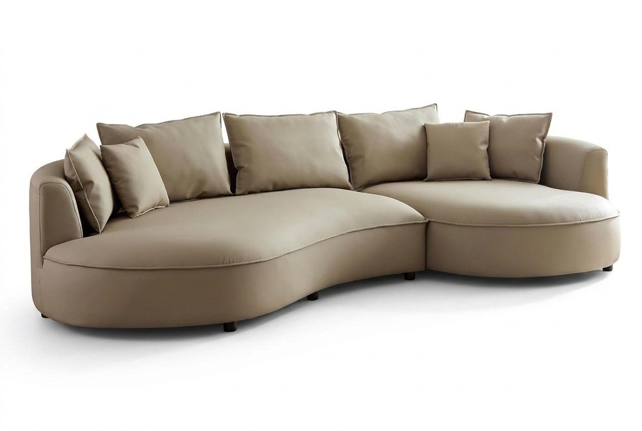 Modernes Ecksofa: maximaler Komfort in jedem Detail