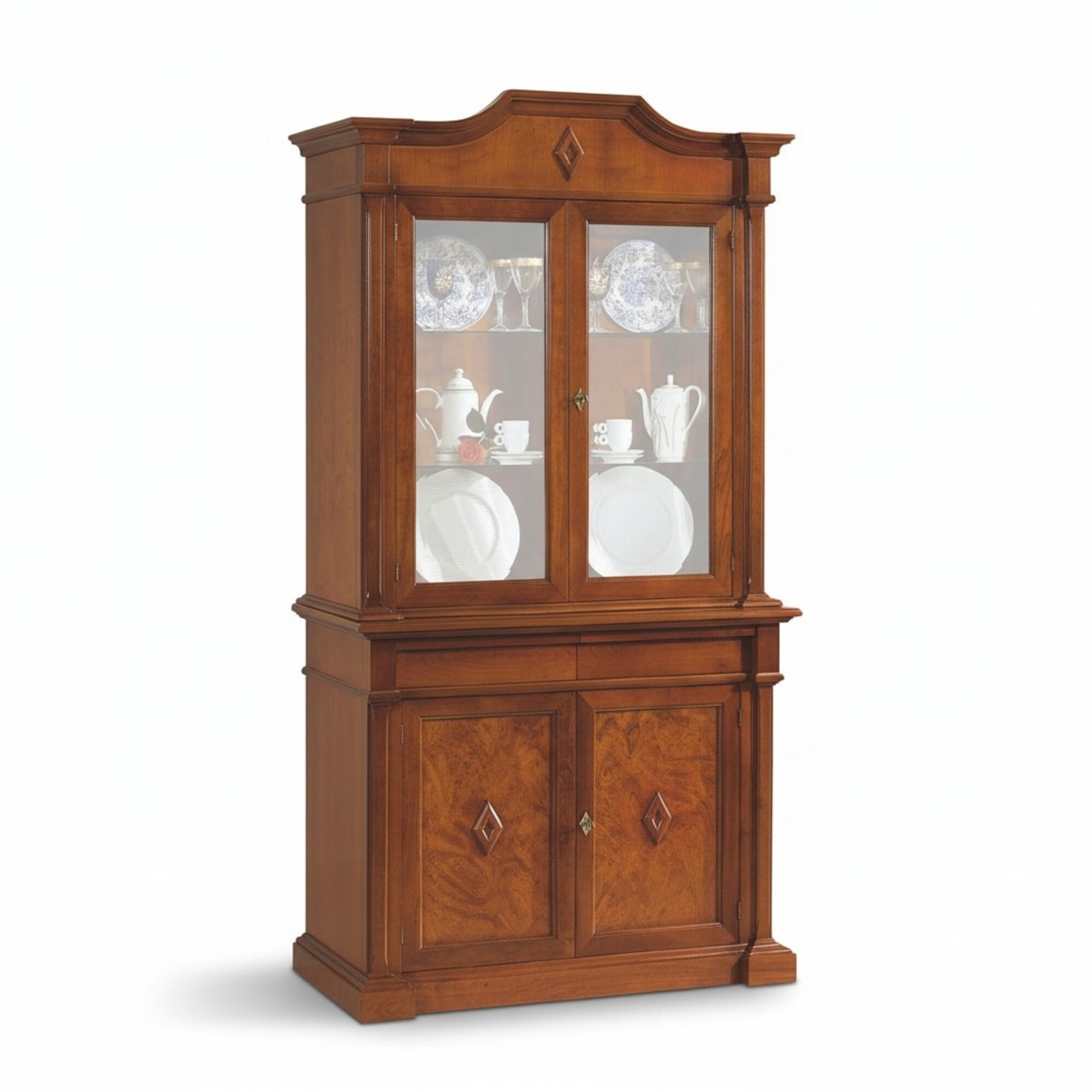 Möbel Glasschrank Vitrine Holz Vitrinen Glas Schrank Schränke Regale Italien