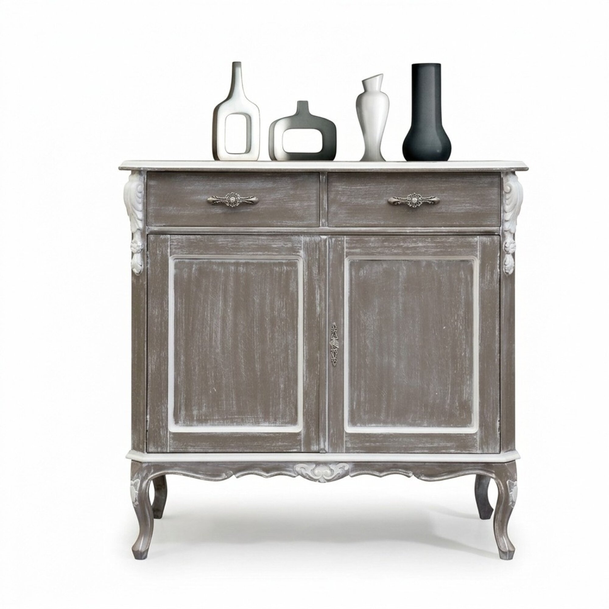 Möbel Luxus Klassische Barock Kommode Sideboard Anrichte Schrank Regal