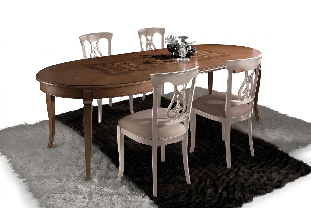 Möbel Tische Massiv Holz Tisch Luxus Esstisch Italienisches Design Italien
