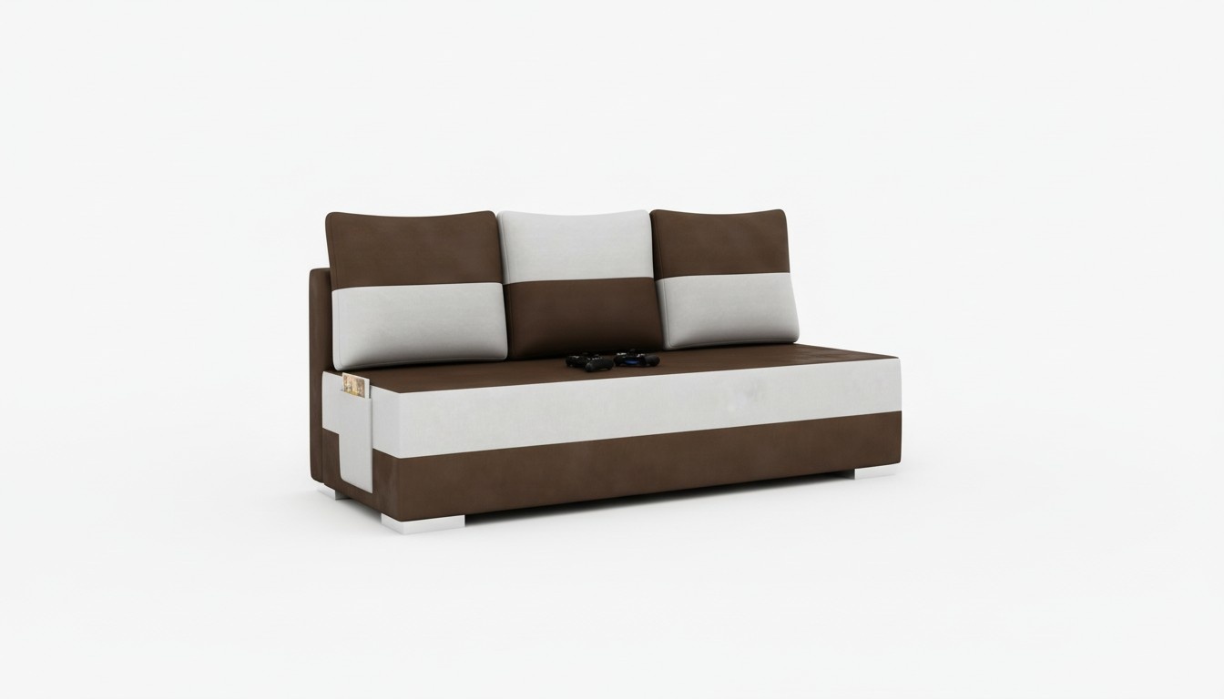 Multifunktion 3Sitzer Büro Couch Schlafsofa XXL Textil Big Sofa Couchen Polster