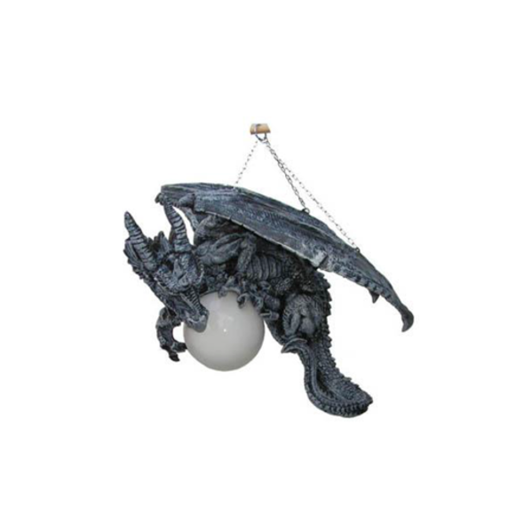 Drachen Deko Figur Statue Skulptur 34 cm Figuren Statuen Skulpturen