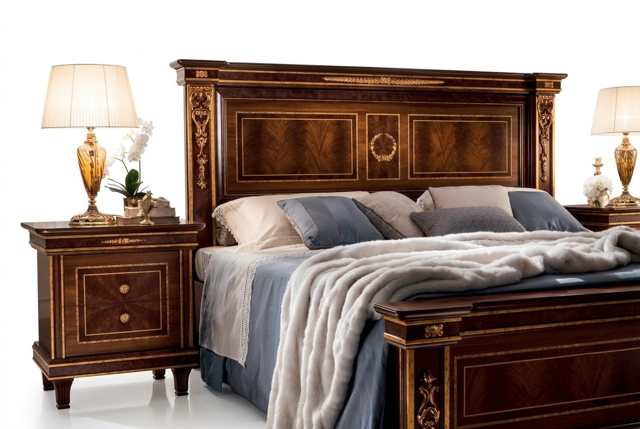 Nachttisch Tisch Nacht Konsole Beistelltisch Schlafzimmer arredoclassic Italien