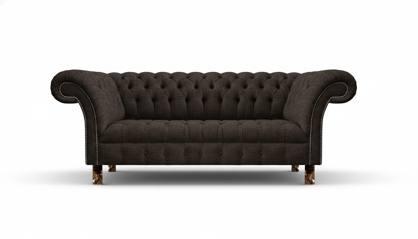 Neu Designer Sofa Dreisitze Couch Wohnzimmer Chesterfield Luxus Polstermöbel