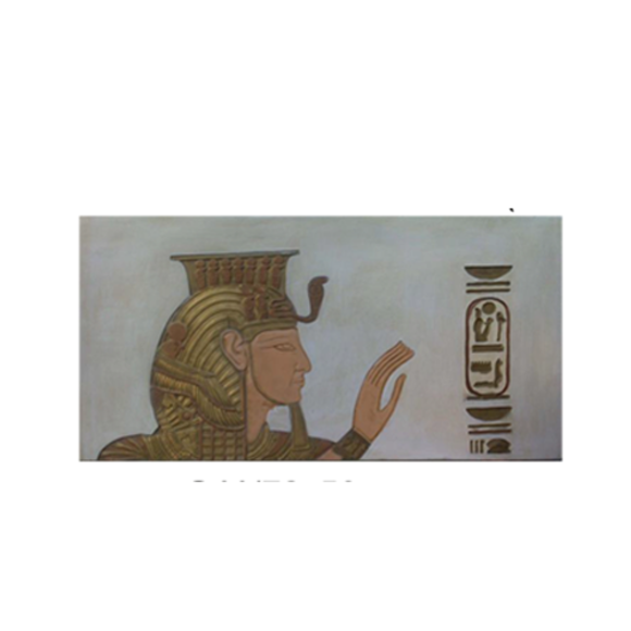 Bild Deko Ägypten Statue Skulptur 72 x 50 cm Figuren Statuen Skulpturen