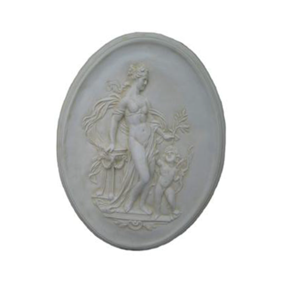 Antik Bild Relief Figur Statue Skulptur 80 x 65 cm Figuren Statuen Skulpturen