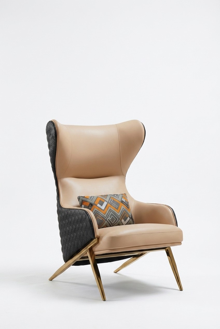 Ohren Sessel Club Lounge Designer Möbel Fernseh Sofa Stuhl Stühle Polster