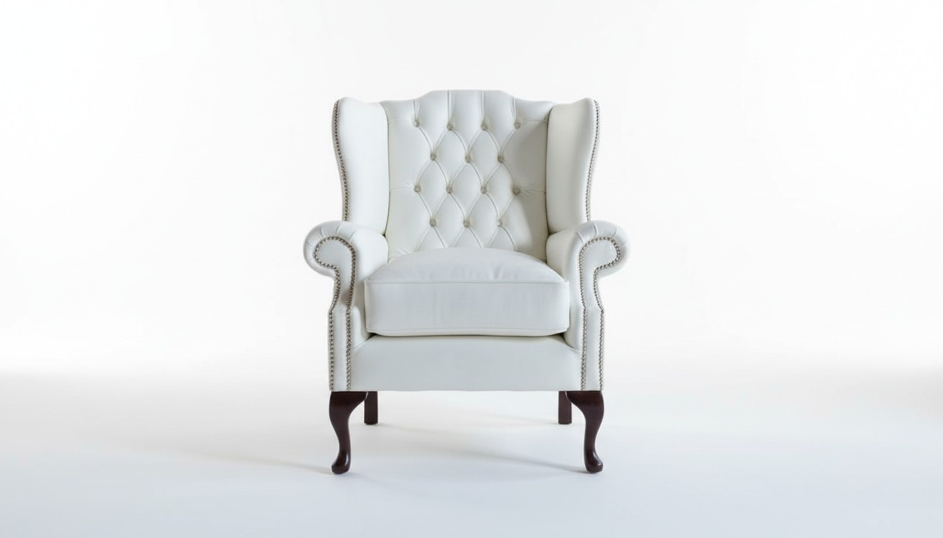 Ohrensessel Chesterfield Sessel Fernseh Couch 1 Sitzer Sofa Textil Couchen