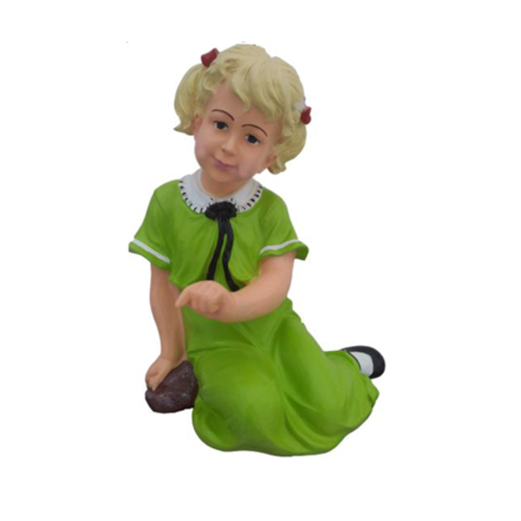 Deko Figur Statue Skulptur 48 cm Figuren Statuen Skulpturen Garten
