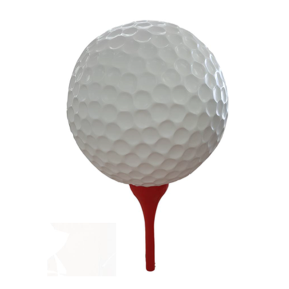 Abstrakte Deko Figur Skulptur Golf Club 120cm Figur Golf Ball Bälle