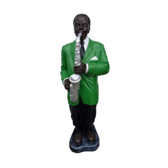 Design Sänger Figur Statue Skulptur Figuren Skulpturen Dekoration Bass